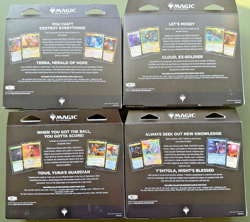 MTG Final Fantasy English Commander Deck Set of 4 Factory Sealed FAST+FREE SHIP - Image 3