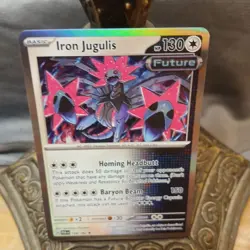 Iron Jugulis 158/182 Holo - SV04: Paradox Rift Pokemon TCG - NM - Image 4