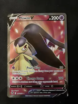 Mawile V - 178/195 Silver Tempest Sword & Shield Full Art Pokemon TCG NM - Image 1