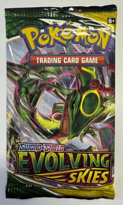 Pokemon TCG EVOLVING SKIES Booster Pack SWSH Factory Sealed/Brand New 820650808777 - Image 3