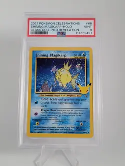 Pokemon - Shining Magikarp - Celebrations CC - 66/64 - Holo Rare - PSA 9 Mint - Image 3