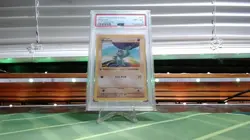1999 Pokemon Game Base Set 1st Edition #52 MACHOP PSA 8 Shadowless WOTC - Image 1