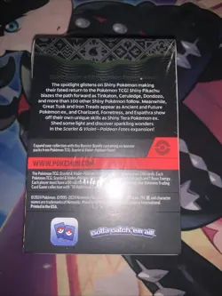 Pokemon TCG Paldean Fates Booster Bundle Tear On Plastic Factory Sealed - Image 3