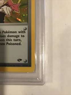2000 Pokemon Gym Challenge 1st Ed. KOGA HOLO #19 PSA 9 Fresh Grade - Image 5