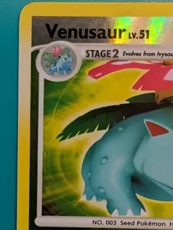 2007 Pokemon Secret Wonders Venusaur #20/132 Reverse Holo MP - Image 2