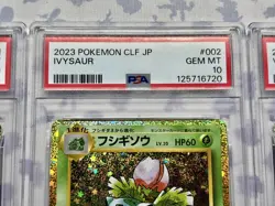 PSA 10 Bulbasaur Ivysaur Venusaur Set 003/032 CLF Pokemon Classic Sequential - Image 3