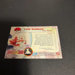 Goldeen #118 (Blue Logo) Pokemon Topps - Image 5