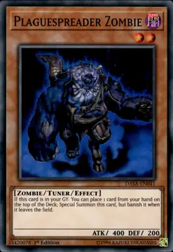 Plaguespreader Zombie - Super Rare 1st Edition DASA-EN041 - NM - YuGiOh - Image 1