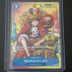 Monkey.D.Luffy (2nd Anniversary Stamped Promo) P-043 - One Piece TCG - English - Image 1