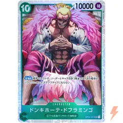 Donquixote Doflamingo OP04-031 SR Kingdoms of Intrigue - ONE PIECE Card Game - Image 1