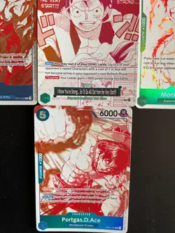 Full Set One Piece Treasure Pack Promo OP-13 ENG Inglese 7 carte Near Mint NM - Image 5