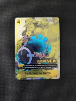 Bartholomew Kuma (Winner Pack 2025 Vol. 4) OP09-108 One Piece Promotion Cards - Image 1