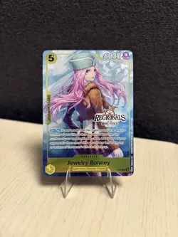 Jewelry Bonney CS 25-26 Regionals Textured Chase Promo P-085 One Piece Card - Image 1