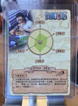 Roronoa Zoro R HZ02049 One Piece Anime Trading Card TCG - Image 2