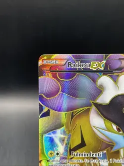 Pokemon TCG Raikou EX Full Art Ultra Rare Holo Card 105/108 - (Italian) NM - Image 2