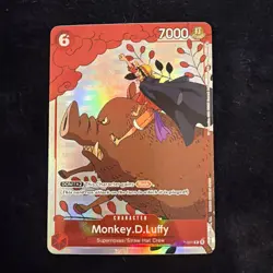 Monkey.D.Luffy (Gift Collection 2023) P-001 One Piece Promotion Cards Foil LP - Image 1