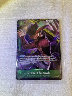 DRACULE MIHAWK ILLUSTRATION VOL. 4 ONE PIECE PROMO CARD SEALED ST12-003 SEALED - Image 1