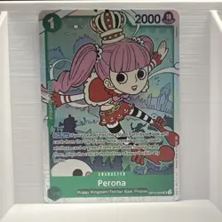 Perona OP12-034 SR Legacy of the Master - ONE PIECE Card Game English - Image 1