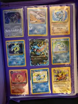 Pokemon Cards VINTAGE Collection Binder - Rare Holos, First Edition, WOTC - Image 1
