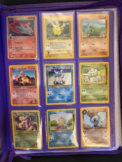 Pokemon Cards VINTAGE Collection Binder - Rare Holos, First Edition, WOTC - Image 2