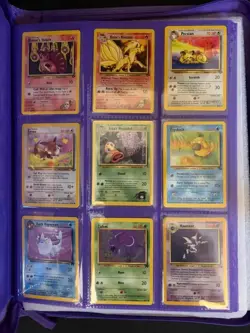 Pokemon Cards VINTAGE Collection Binder - Rare Holos, First Edition, WOTC - Image 3