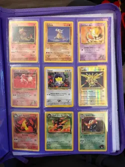 Pokemon Cards VINTAGE Collection Binder - Rare Holos, First Edition, WOTC - Image 4