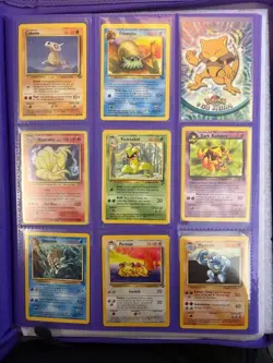 Pokemon Cards VINTAGE Collection Binder - Rare Holos, First Edition, WOTC - Image 5