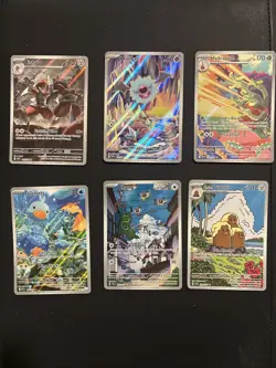 Pokemon Full Art Lot 6 Cards Total. 1 DAY ONLY SALE! Lot C - Image 1
