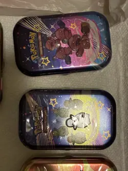 Paldean Fates Mini Tins Sealed Collectible Card Game - Image 1