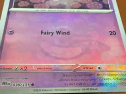 Pokemon Card Spritzee 038/131 Master Ball Reverse Holo Prismatic Evolutions NM/M - Image 2