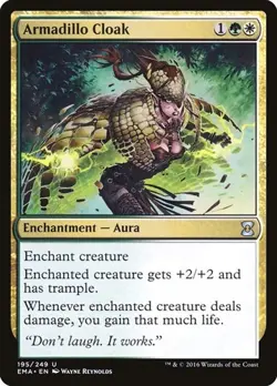 1x Armadillo Cloak NM Eng MTG - Eternal Masters - Image 1