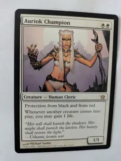 Auriok Champion Fifth Dawn MTG NM Free shipping with tracking - Image 1