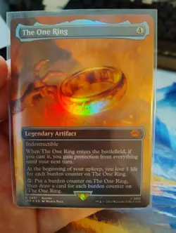 The One Ring Borderless Promo Foil - NM - Image 1