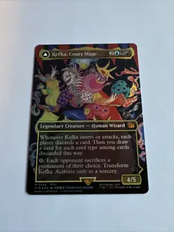 Kefka, Court Mage (Borderless) (0322) Final Fantasy Foil - Image 1