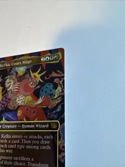 Kefka, Court Mage (Borderless) (0322) Final Fantasy Foil - Image 3