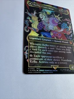 Kefka, Court Mage (Borderless) (0322) Final Fantasy Foil - Image 4
