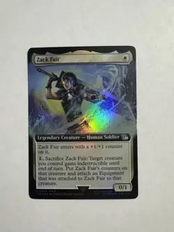 Magic the Gathering Final Fantasy - Zack Fair (Extended Art) (Foil) #435 - Image 1