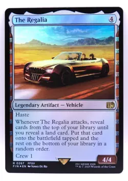 MTG The Regalia Final Fantasy Foil NM Un-played - Image 1