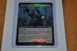 MTG magic FINAL FANTASY uncommon ADELBERT STEINER extended art FOIL FIN #422 - Image 1