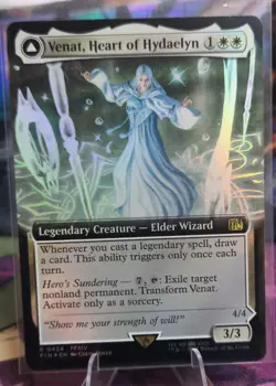 Venat, Heart of Hydaelyn, Extended Art FOIL , MTG, Final Fantasy, Magic, NM - Image 1