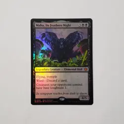 Maha, Its Feathers Night (Foil) - MTG Bloomburrow BLB - Foil NM - Image 1