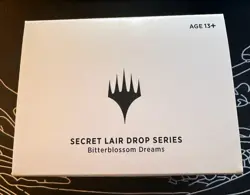 Magic the Gathering Secret Lair Drop Bitterblossom Dreams Factory Sealed - Image 1
