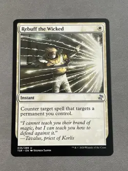 Rebuff the Wicked TSR Time Spiral Remastered 035/289: Magic MTG NEW UNPLAYED - Image 1