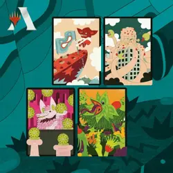 Just Some Totally Normal Guys sleeves, Secret Lair, MTG Arena Redemption code - Image 1