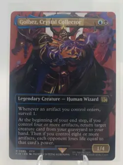 Golbez, Crystal Collector #0395 Borderless Regular MTG Final Fantasy NM - Image 1