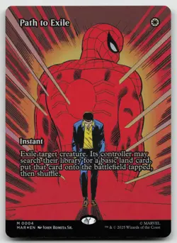 Path to Exile (Borderless) M Foil Marvel Universe Eternal-Legal 4 NM - Image 1