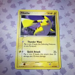2006 Pokemon EX Holon Phantoms Pikachu #78/110 Non Holo Common Lightly Played LP - Image 1