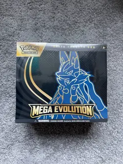 Pokemon TCG Mega Evolution Lucario Elite Trainer Box ETB. Slight Tear In Seal - Image 1