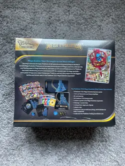 Pokemon TCG Mega Evolution Lucario Elite Trainer Box ETB. Slight Tear In Seal - Image 3