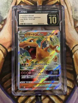 Charizard VSTAR (15/100) 2022 Pokemon Japanese Star Birth Holo - CGC 10 Pristine - Image 1
